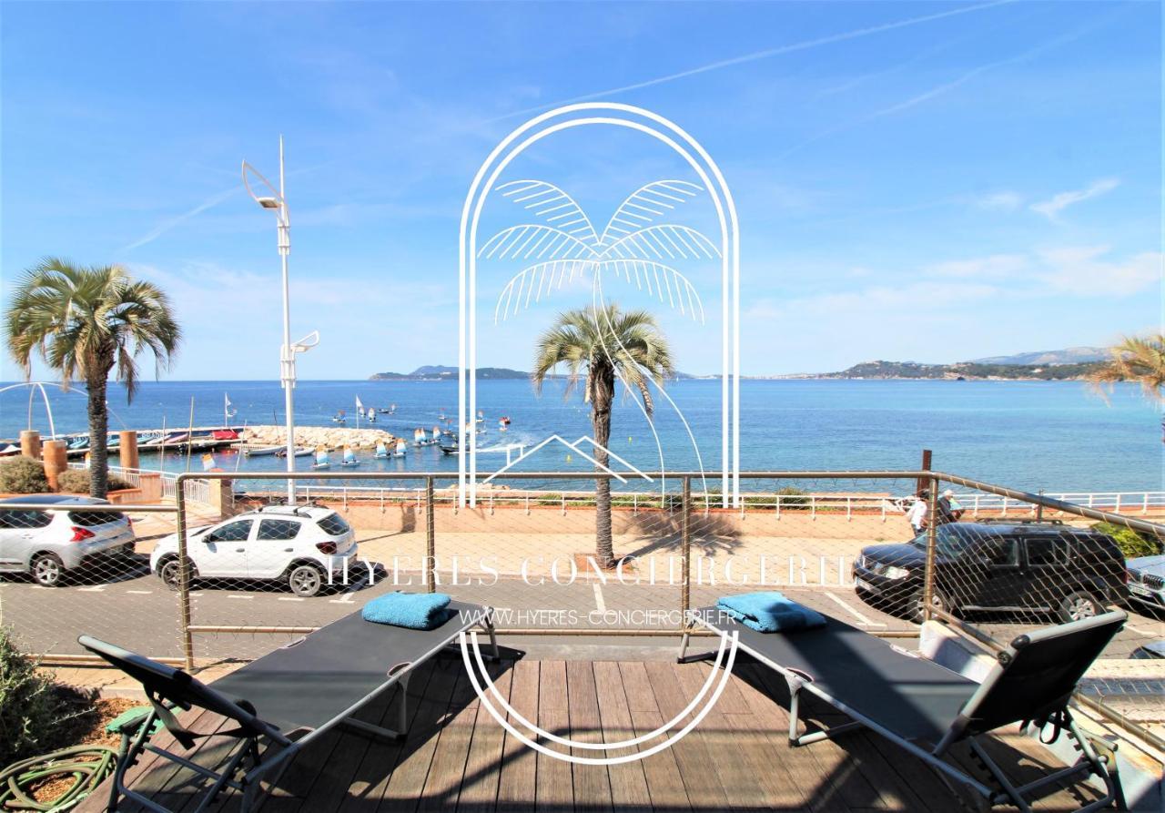 Villa Antoine Appartement Rdj Vue Mer Clim Wifi Parking Plage 50M La Garonne Ле-Праде Екстер'єр фото