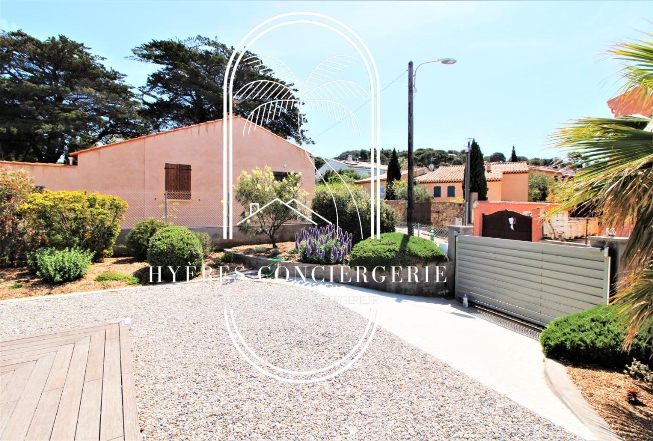 Villa Antoine Appartement Rdj Vue Mer Clim Wifi Parking Plage 50M La Garonne Ле-Праде Екстер'єр фото