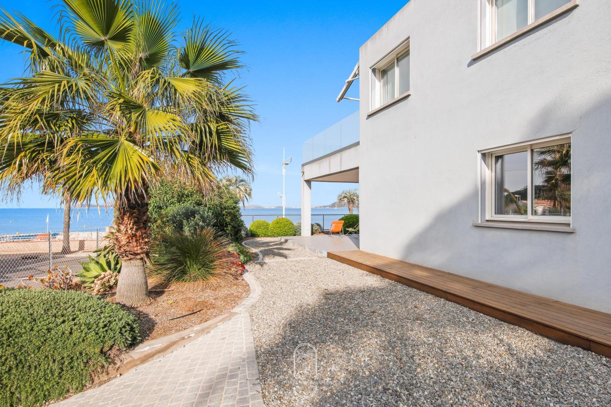 Villa Antoine Appartement Rdj Vue Mer Clim Wifi Parking Plage 50M La Garonne Ле-Праде Екстер'єр фото