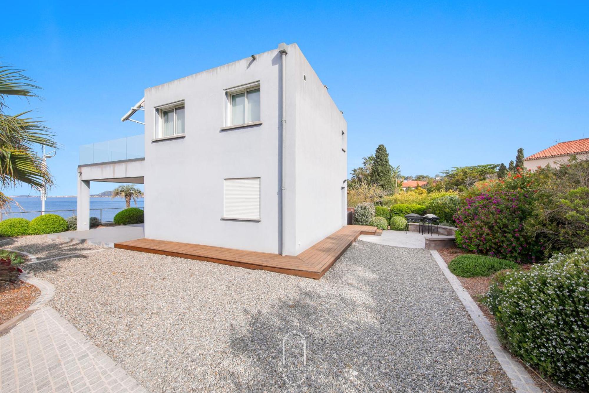 Villa Antoine Appartement Rdj Vue Mer Clim Wifi Parking Plage 50M La Garonne Ле-Праде Екстер'єр фото