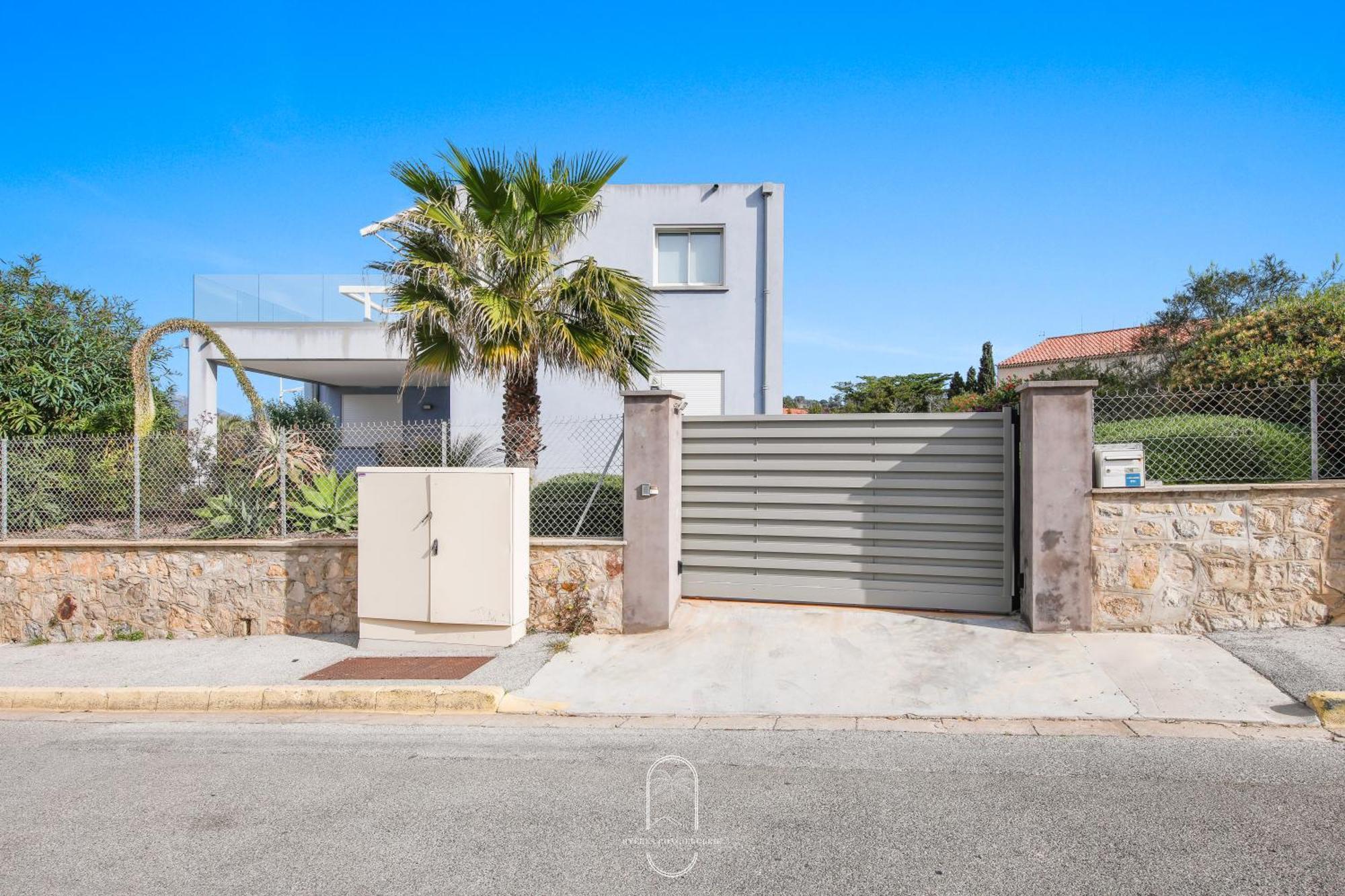 Villa Antoine Appartement Rdj Vue Mer Clim Wifi Parking Plage 50M La Garonne Ле-Праде Екстер'єр фото