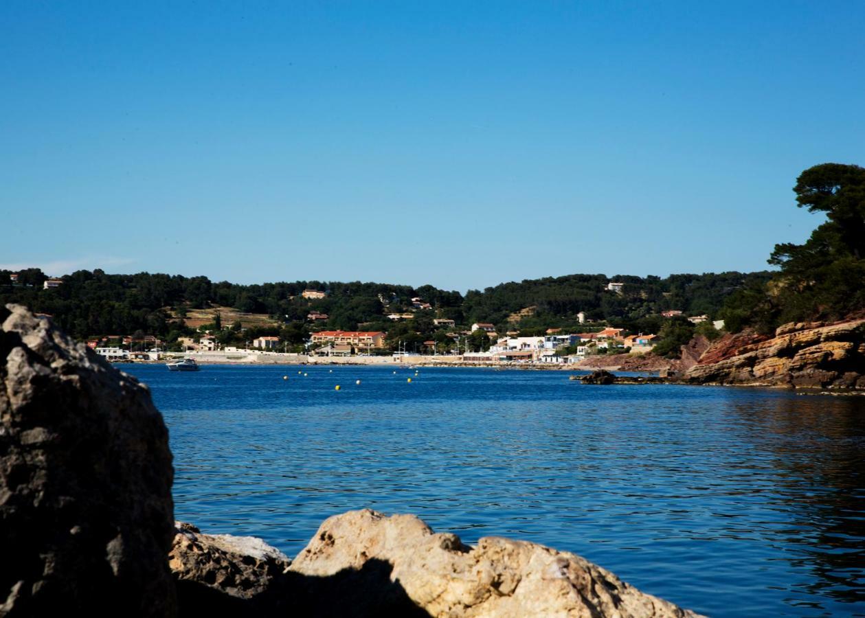 Villa Antoine Appartement Rdj Vue Mer Clim Wifi Parking Plage 50M La Garonne Ле-Праде Екстер'єр фото